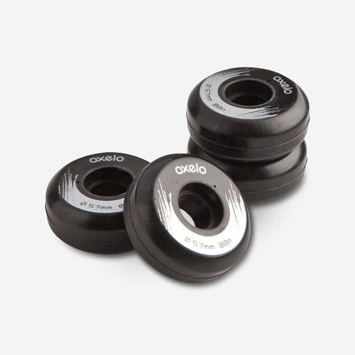 





4 roues roller Street 57 mm 88A noires