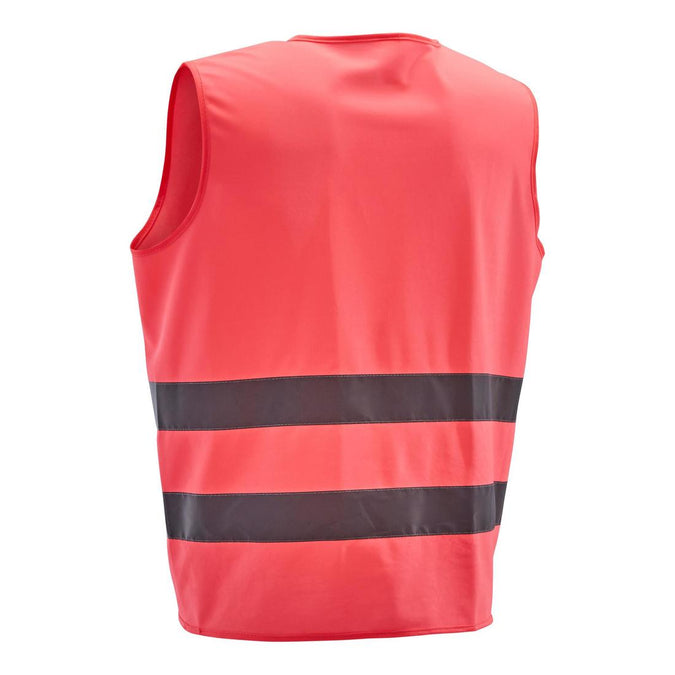 Gilet fluo running decathlon best sale