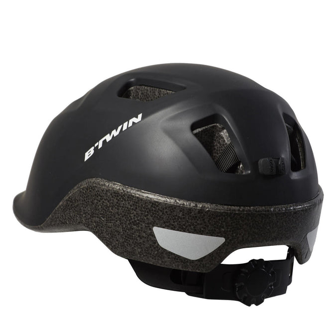 CASQUE VELO VILLE 100 NOIR