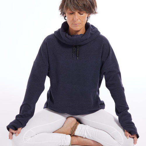 





SWEAT POLAIRE RELAXATION YOGA FEMME BLEU MARINE CHINE