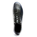 Chaussure de football adulte terrains gras CLR SG noir et bleu