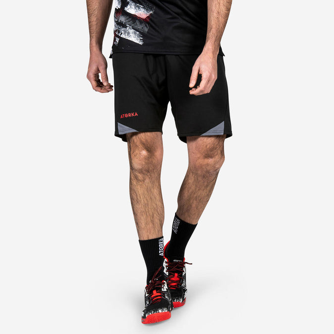 





Short de handball homme H500 noir/gris, photo 1 of 5