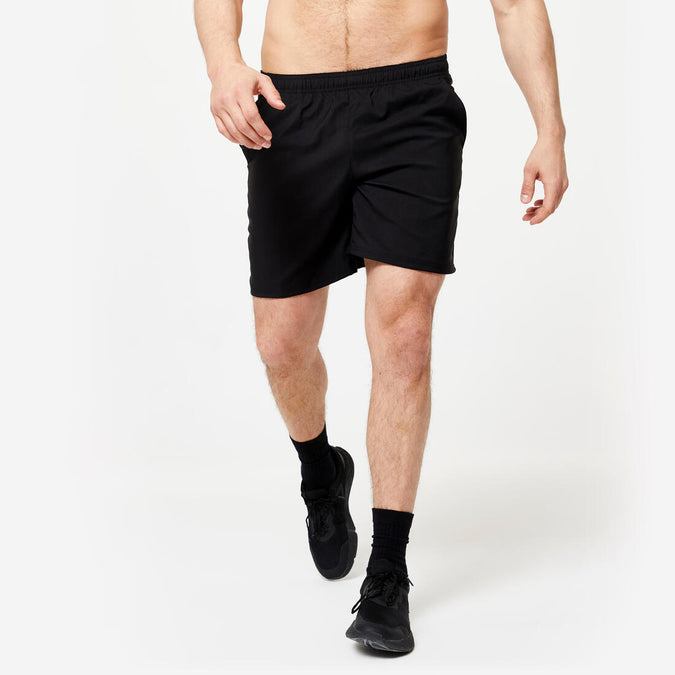 





Short de fitness basic respirant homme - noir, photo 1 of 5