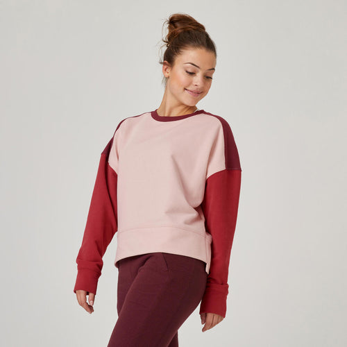 





Sweat Loose Fitness femme - 120 Cosmeto Rose et