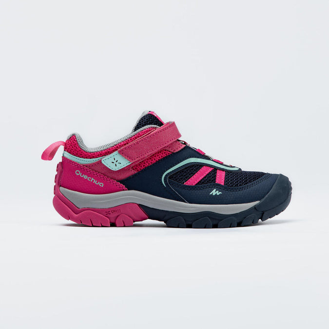 





Chaussures de randonnée montagne avec scratch fille Crossrock bleues/rose 24-34, photo 1 of 4