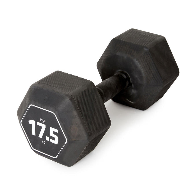 





HALTERE HEXAGONAL MUSCULATION CROSSTRAINING HEX DUMBBELL 17,5KG  NOIR, photo 1 of 5