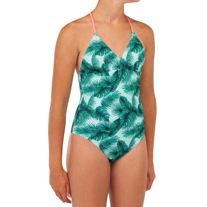 





maillot de bain 1 pièce SURF FILLE VERT HIMAE 500, photo 1 of 4