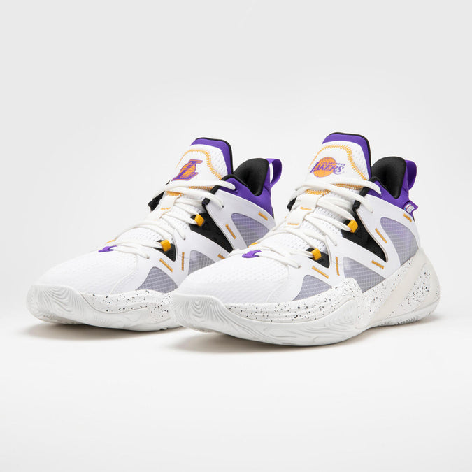 CHAUSSURES DE BASKETBALL LOS ANGELES LAKERS HOMME FEMME 900 NBA MID