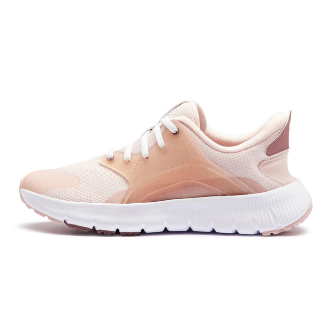 Nike training flex trainers in rose gold on sale