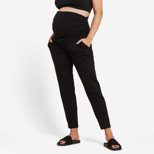 





Pantalon de grossesse yoga doux noir