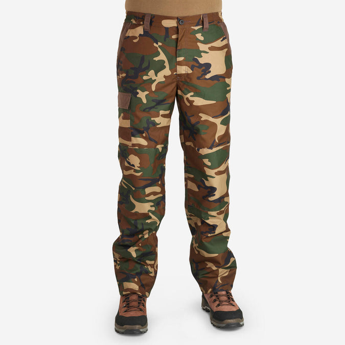 





PANTALON CHASSE CHAUD IMPERMEABLE CAMO 100, photo 1 of 10