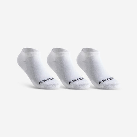 





CHAUSSETTES SPORTS DE RAQUETTES BASSES ENFANT ARTENGO  RS 100 LOT DE 3