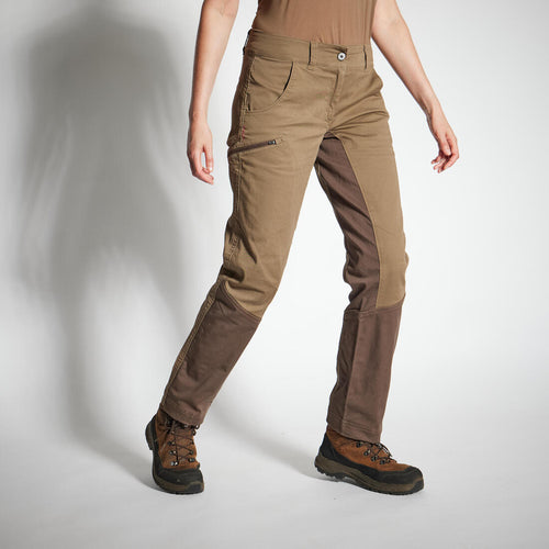 





PANTALON CHASSE FEMME RESPIRANT 500 MARRON