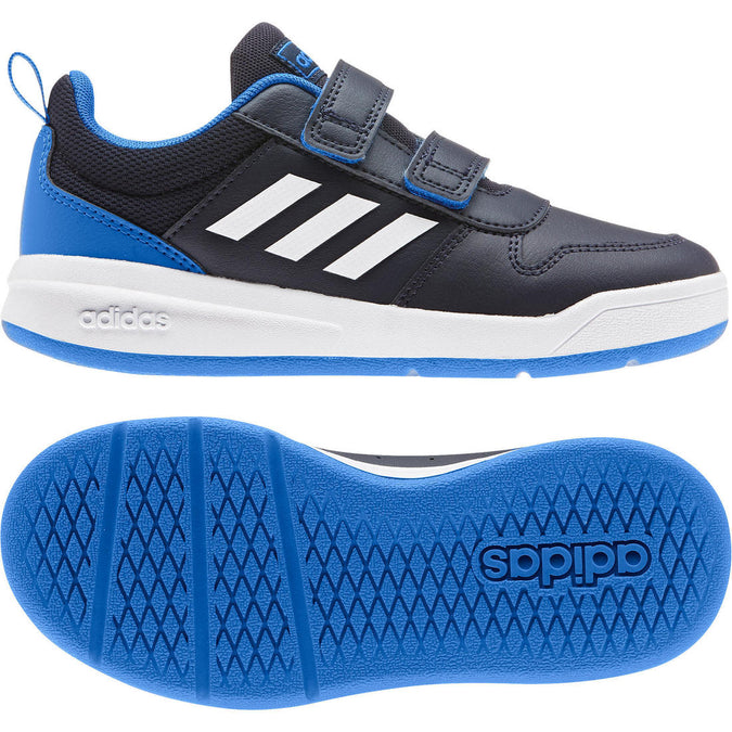 Children s velcro sneakers ADIDAS TENSAUR black blue