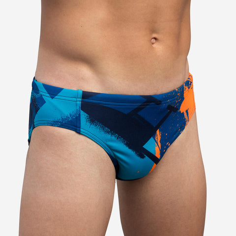 





Maillot de bain slip water polo homme street bleu