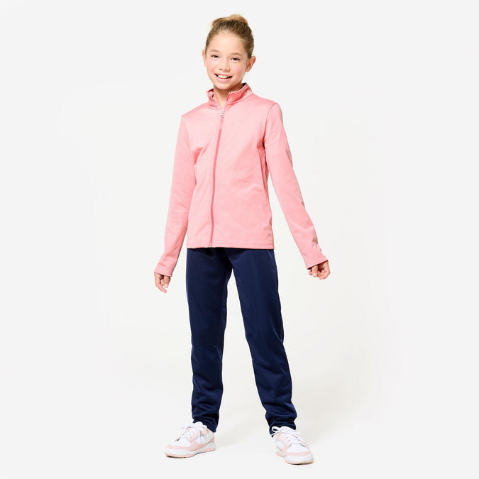 





Survêtement enfant synthétique respirant - Gym'y rose et pantalon marine, photo 1 of 7