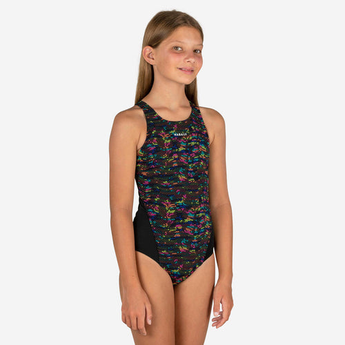 





Maillot de bain 1 pièce natation Fille - 500 Kamiye alg