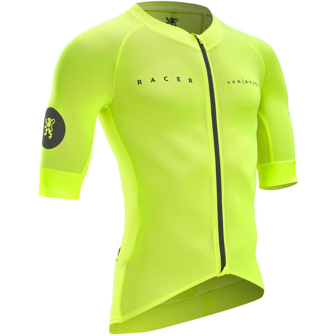 Maillot Velo Route manches courtes ete Homme RACER Team