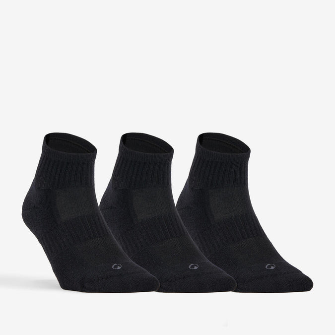 





CHAUSSETTES DE SPORT MI-HAUTES ARTENGO RS 500 LOT DE 3, photo 1 of 10