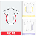Maillot Vélo Route manches courtes été Homme - RACER Team
