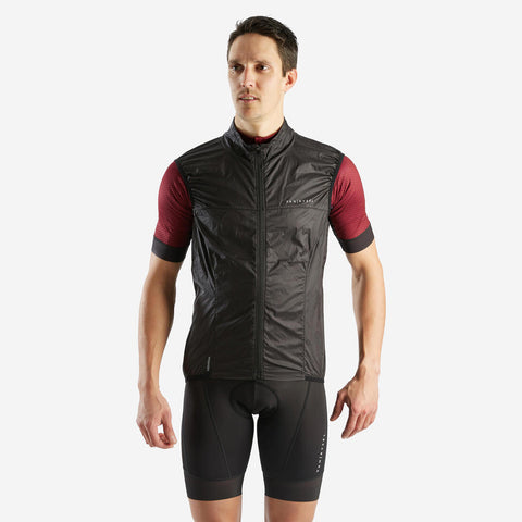 





COUPE-VENT VELO ROUTE SANS MANCHE HOMME - RACER ULTRA-LIGHT NOIR