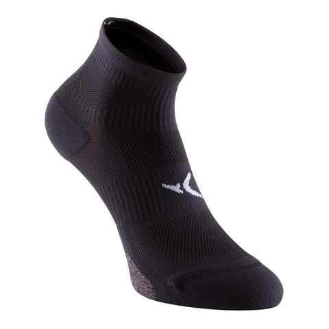 





Chaussettes basses fitness  cardio training x2 gris