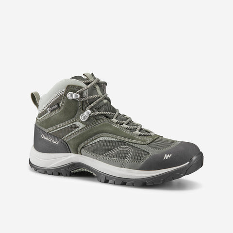 





Chaussures imperméables de randonnée montagne - MH100 Mid Khaki - Femme