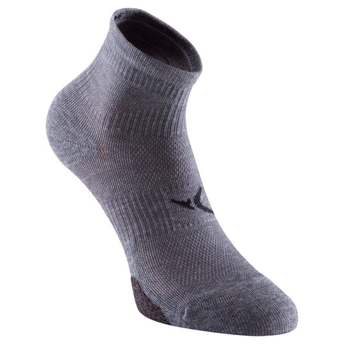 





Chaussettes basses fitness  cardio training x2 gris