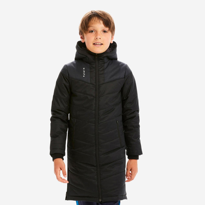 





PARKA LONGUE  DE FOOTBALL ENFANT TRX NOIRE, photo 1 of 9