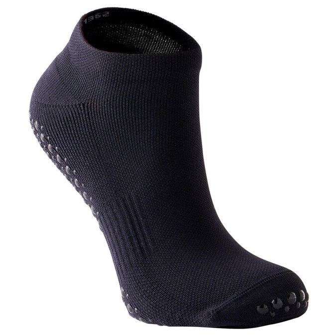 





Chaussettes antidérapantes fitness basse synthétique - 100 noir - Decathlon Maurice, photo 1 of 3