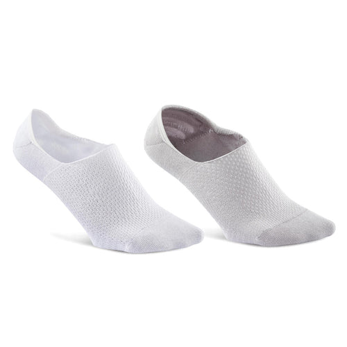 





Chaussettes de marche invisibles blanches grises - lot de 2 paires - Decathlon Maurice