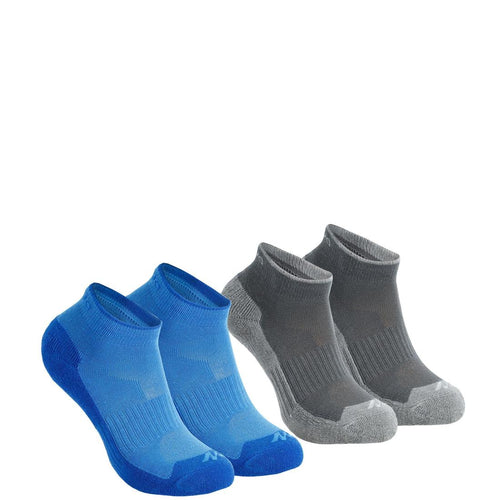 





Chaussettes de randonnée enfant MH100 Bleues/Grises en lot de 2 paires - Decathlon Maurice