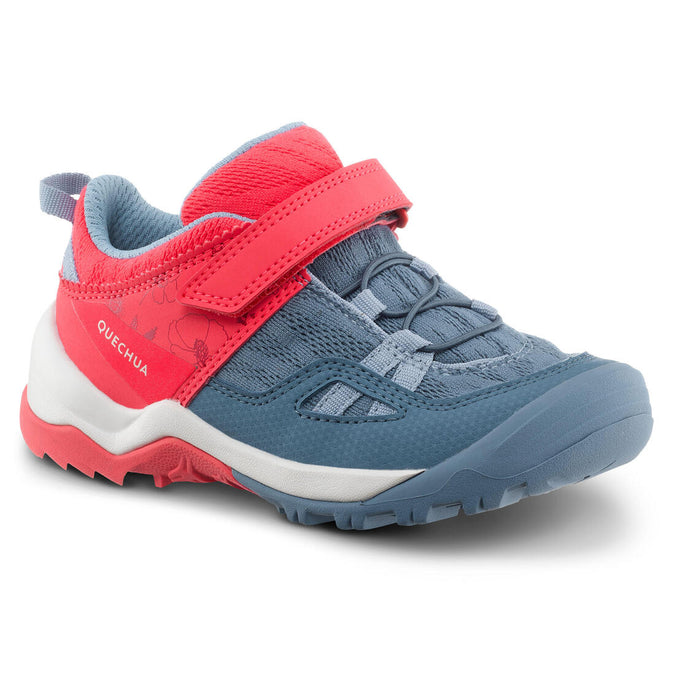 





Chaussures de randonnée enfant à scratch Crossrock rose bleue du 24 AU 34 - Decathlon Maurice, photo 1 of 6