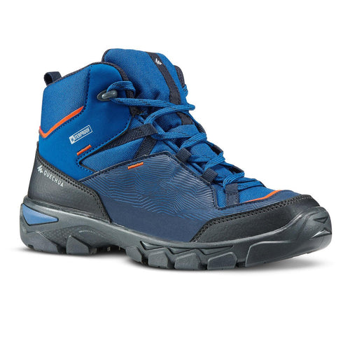 





Chaussures imperméables de randonnée -MH120 MID bleues- enfant 35 AU 38 - Decathlon Maurice