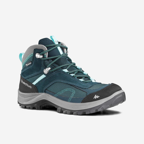





Chaussures imperméables de randonnée montagne - MH100 Mid Turquoise - Femme - Decathlon Maurice