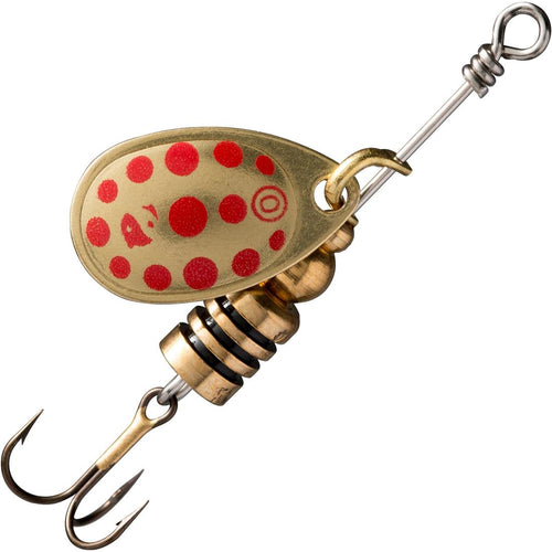 





CUILLER TOURNANTE PÊCHE DES CARNASSIERS WETA + #0 OR POINTS ROUGES - Decathlon Maurice