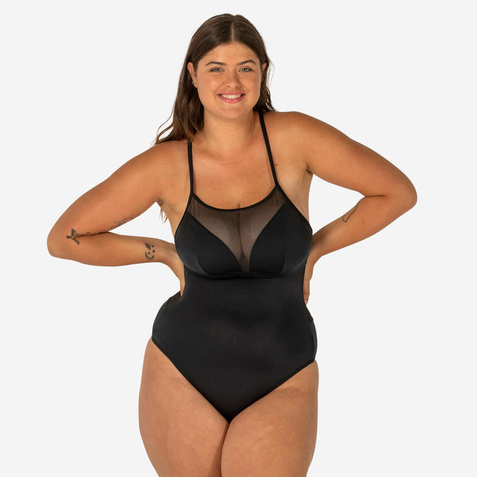 





Maillot de bain 1 pièce femme ELISE NOIR, photo 1 of 6