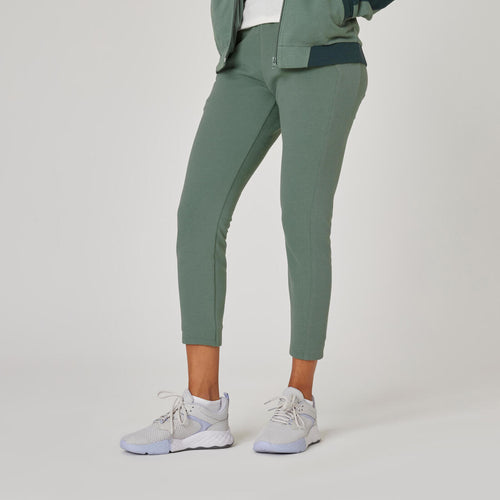 





Pantalon jogging 7/8 fitness femme - 520