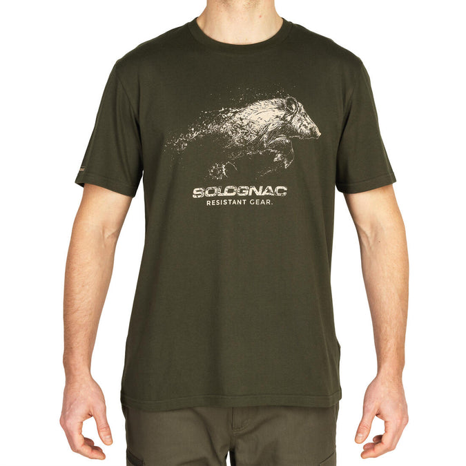 





T-shirt manches courtes chasse coton Homme - 100 Sanglier, photo 1 of 4