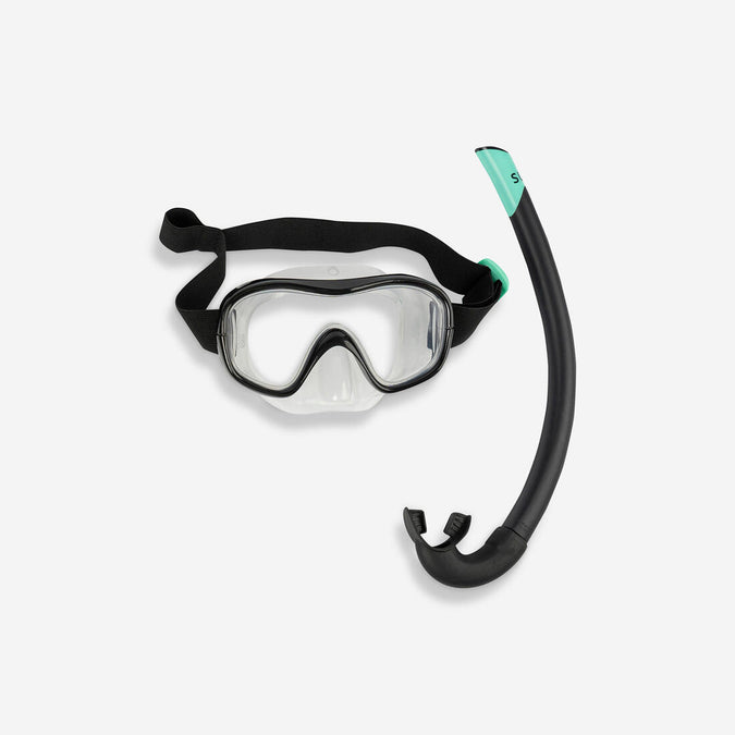 





Kit de plongée snorkeling SUBEA masque tuba 100 Adulte Noir, photo 1 of 9