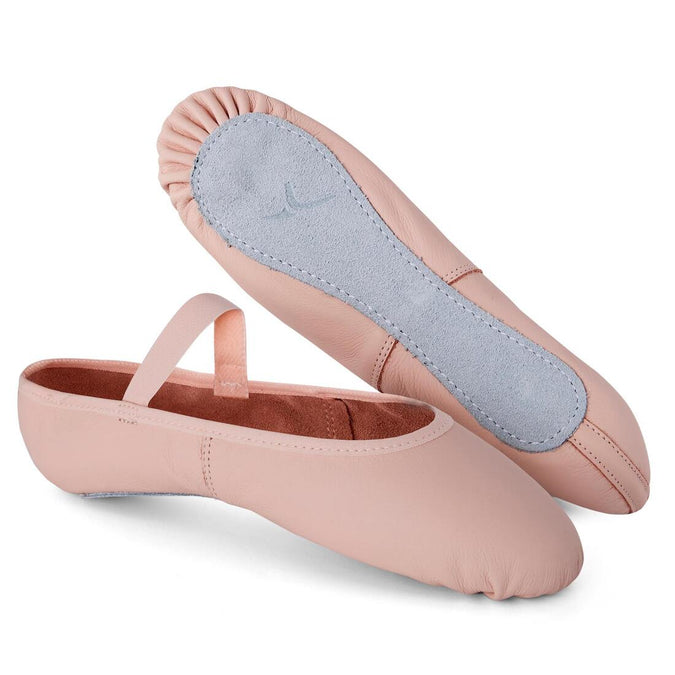 





Demi-pointes danse classique cuir semelle entière rose avec lien tailles 25-40, photo 1 of 4