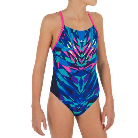 





Maillot de bain de natation une pièce fille résistant chlore Lexa kali