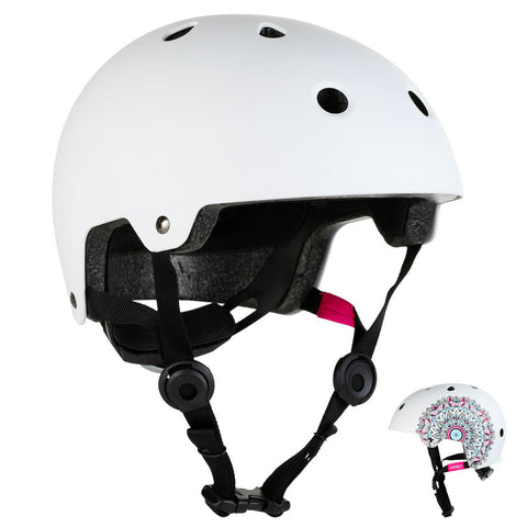 





Casque roller skateboard trottinette PLAY 7 Mandala Blanc