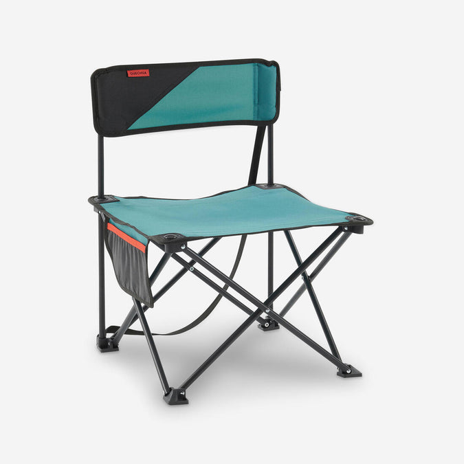 





Chaise basse compacte de camping 100 bleue, photo 1 of 11