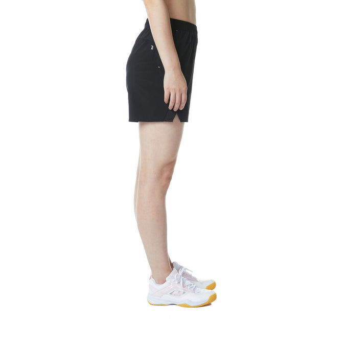 Short de Badminton Femme 560 Noir