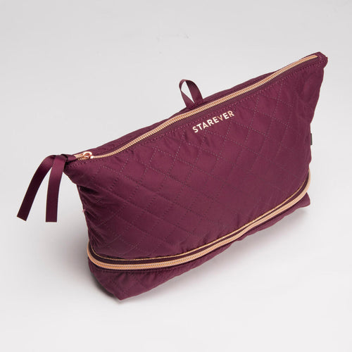 





Pochette multi compartiments de danse bordeaux pour chaussons et accessoires