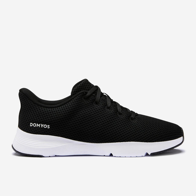 Chaussures de fitness femme noir graphite et blanc ultra