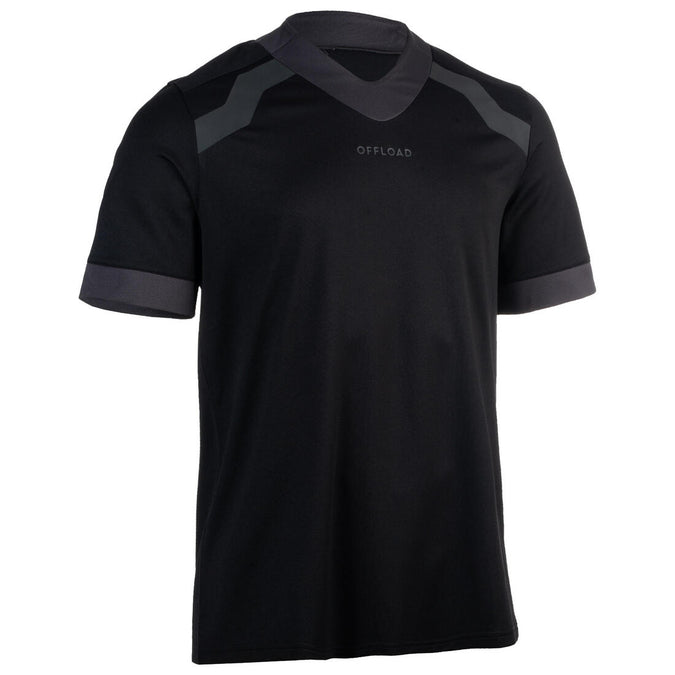 





Maillot manches courtes de rugby homme R100 noir, photo 1 of 7