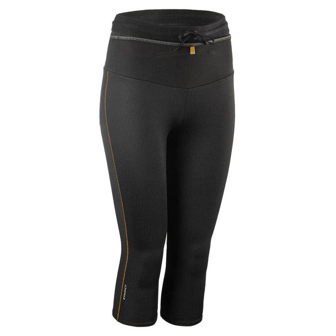 





LEGGING DE TRAIL RUNNING 3/4 FEMME EMBOSS NOIR BRONZE, photo 1 of 11