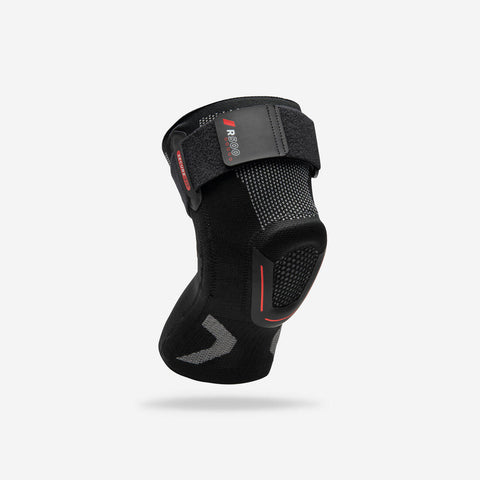 





Genouillère de maintien ligamentaire gauche/droite adulte -Genouillère R500 noir